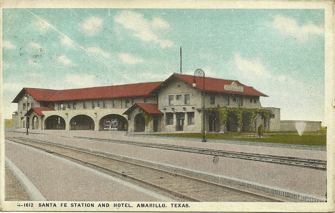 1922 Santa Fe Station and Hotel Amarillo