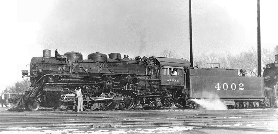 ATSF locomotive 4002