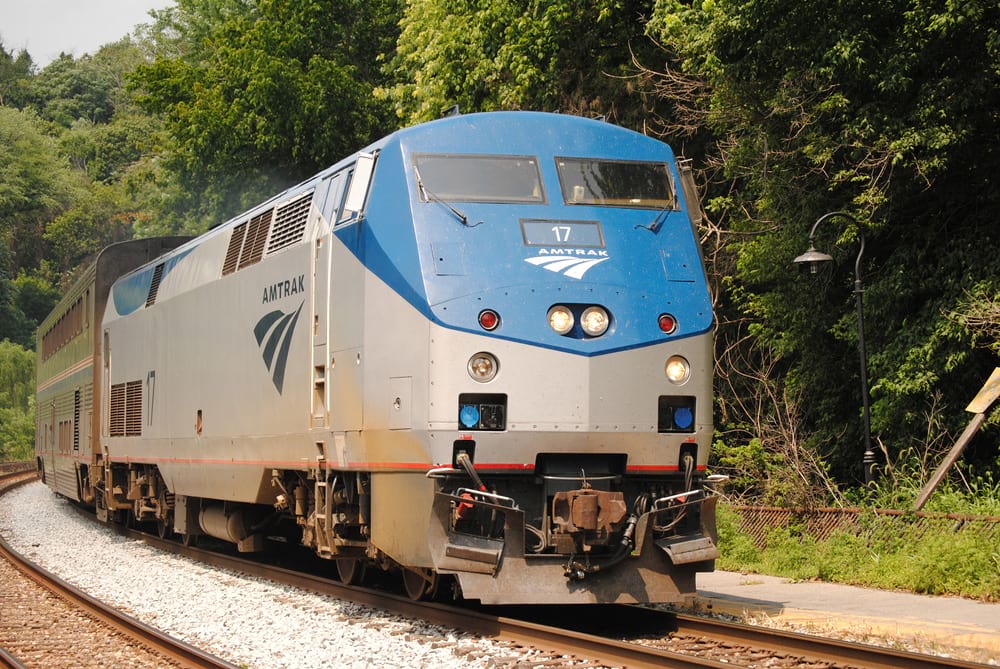 Amtrak passenger train