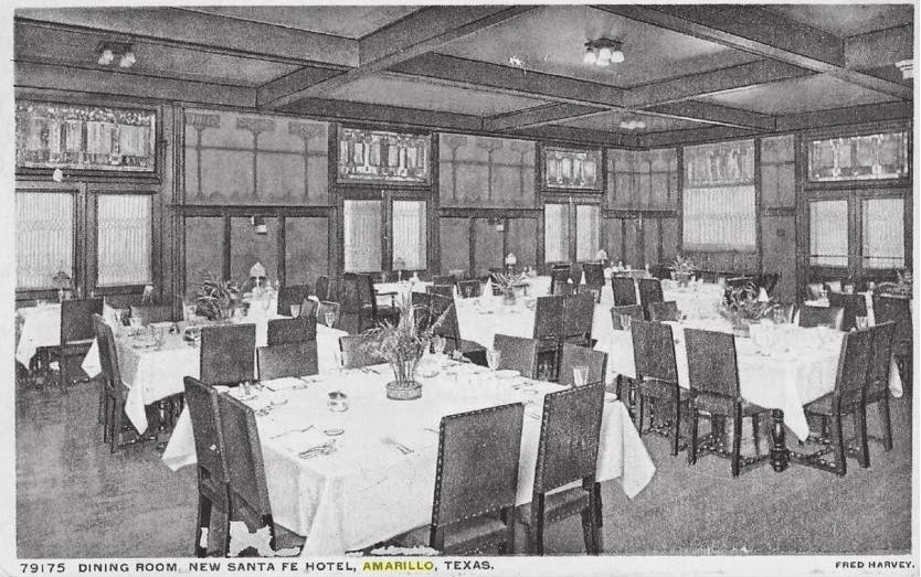 Santa Fe Hotel dining room